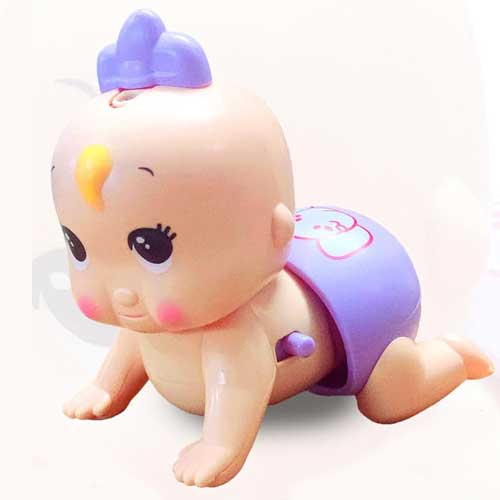 FunBlast Cute Baby Crawling Toy